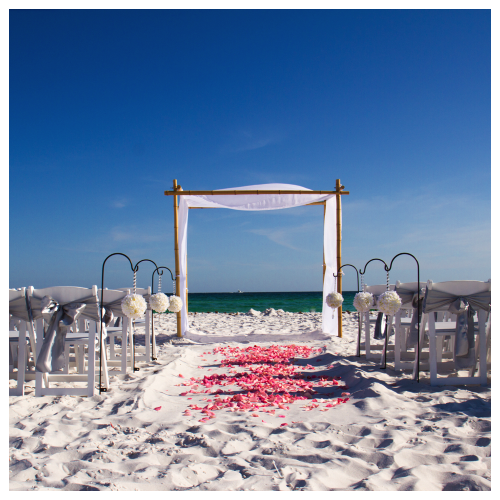 Real Destin Beach Weddings: Jessica and Lawrence