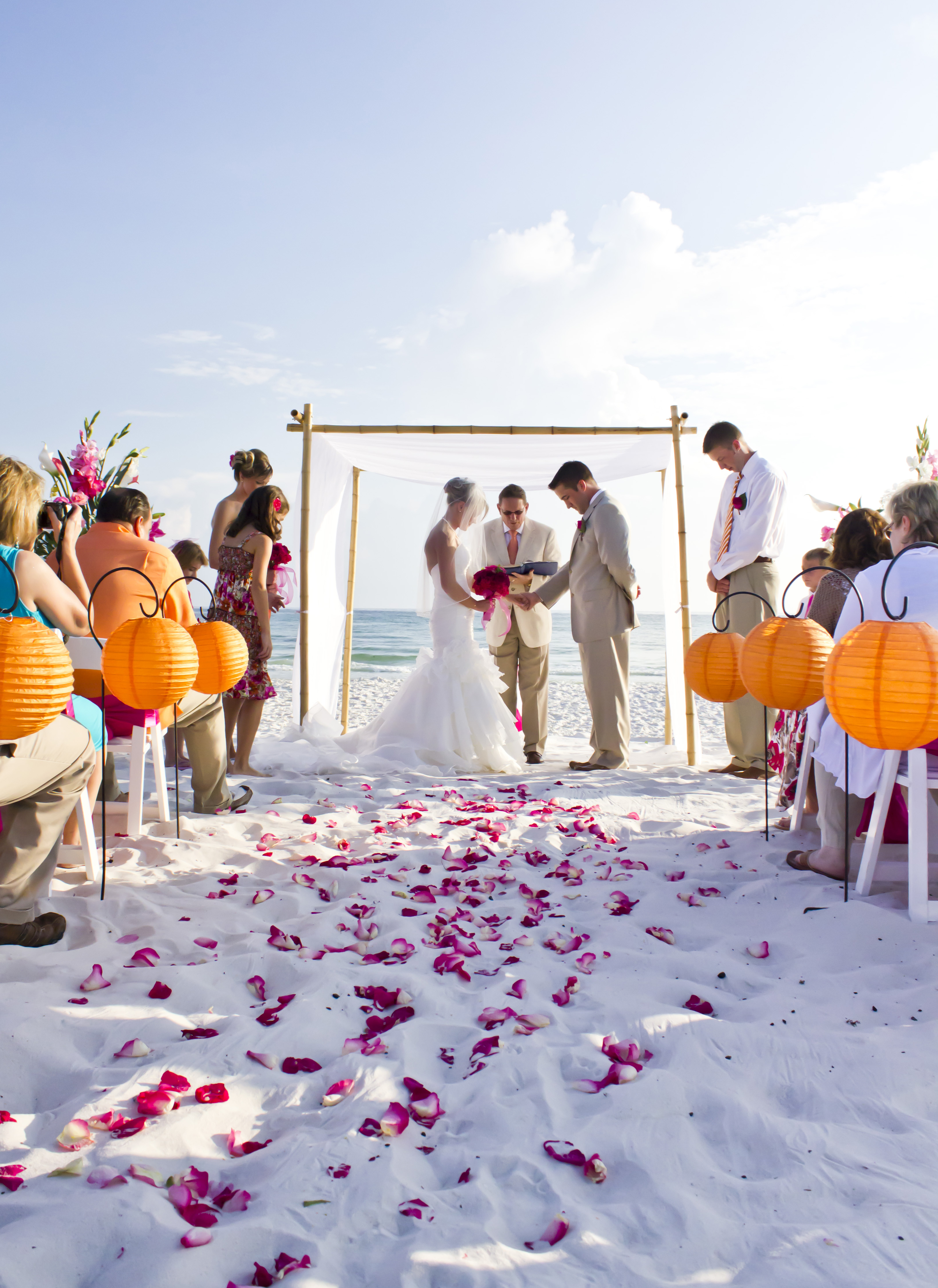 The Beauty of Fall Beach Weddings | Panama City Beach ...