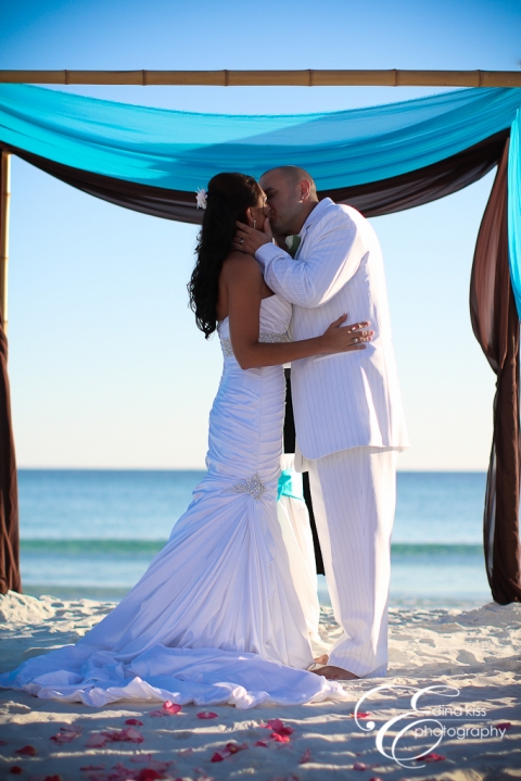 Real Destin Beach Wedding By Princess Wedding Co 9271