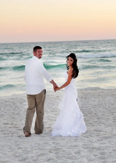 Real Weddings: Regina and Luke (Panama City Beach, FL) | Panama City ...