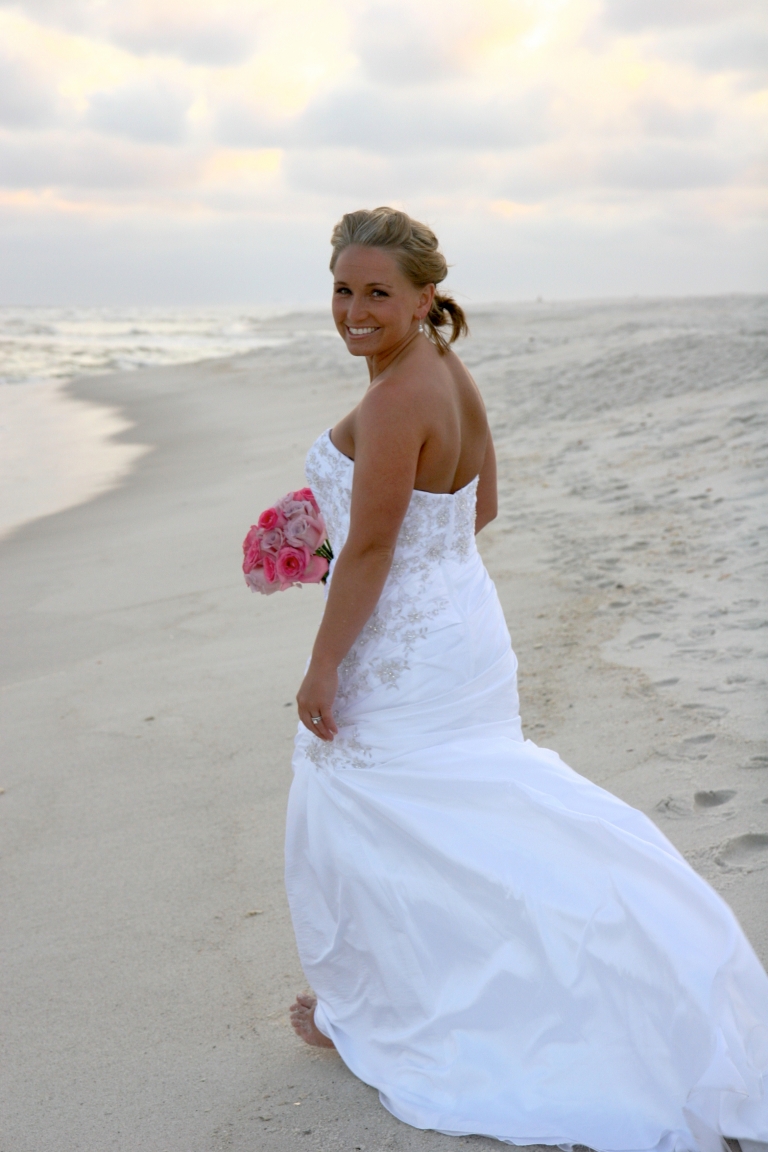 Real Navarre Beach Wedding Holly and Christopher Panama 