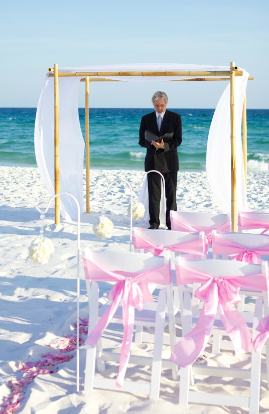 destin beach wedding officiate 