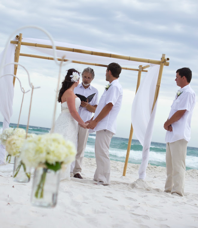 panama city beach wedding ceremony