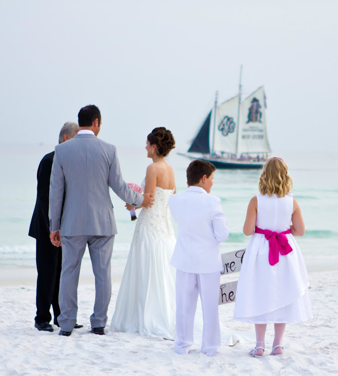 beach wedding photography