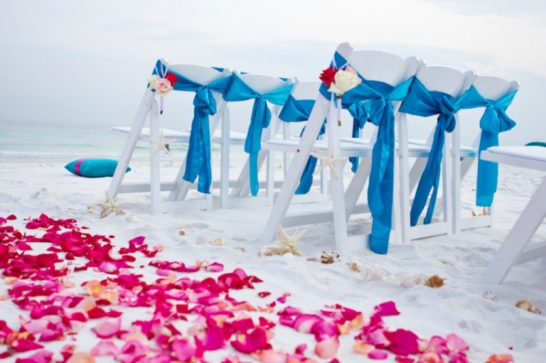 destin beach wedding chairs