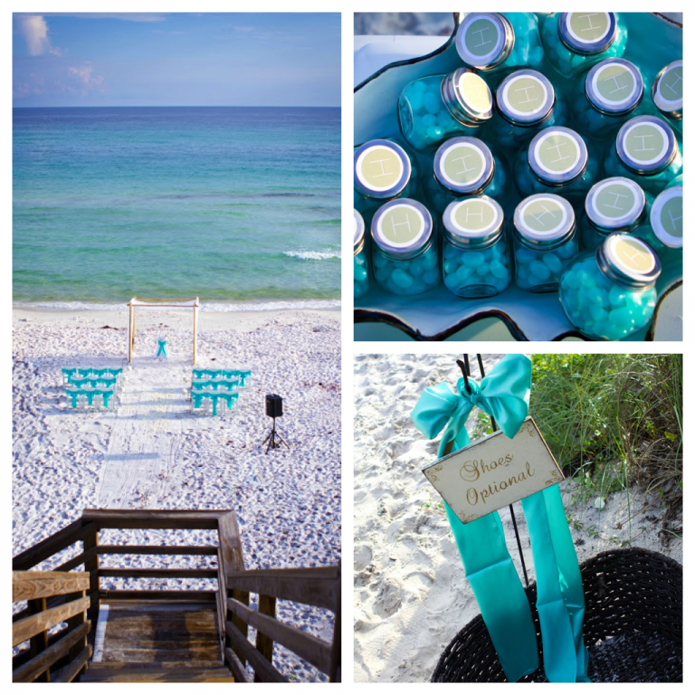 Real Seacrest Beach Weddings Kellie and William Panama City Beach