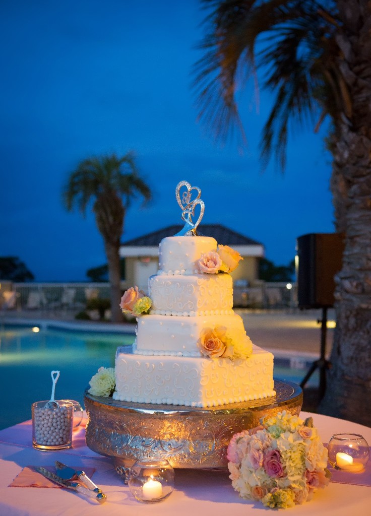 wedding cake panama city beach