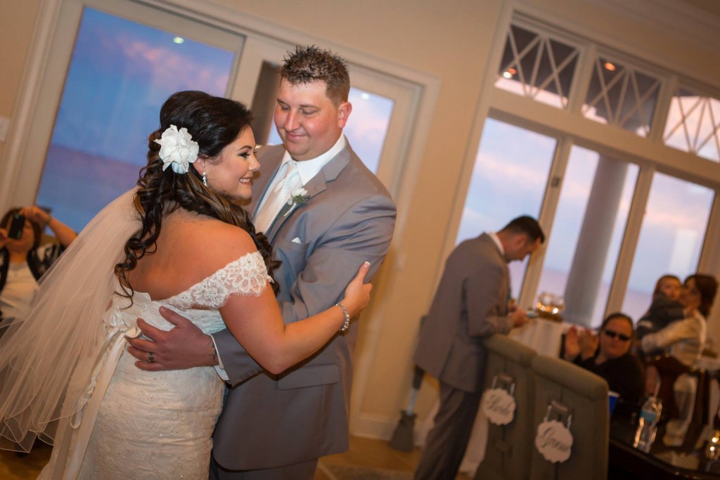 destin beach wedding reception