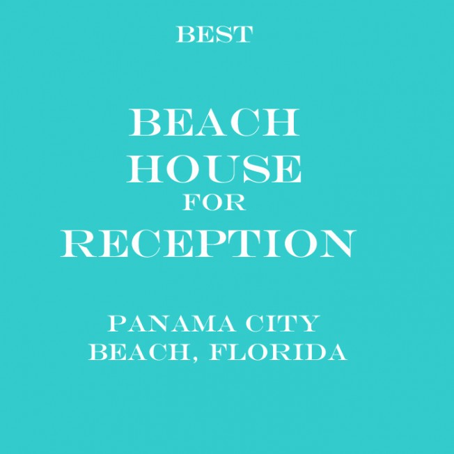 Best houses for reception in Panama City Beach, Florida 