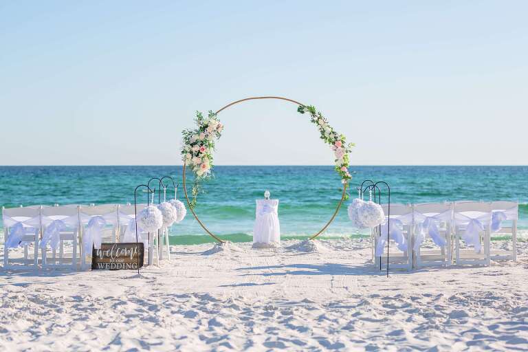 wedding ceremony packages in Panama City beach florida