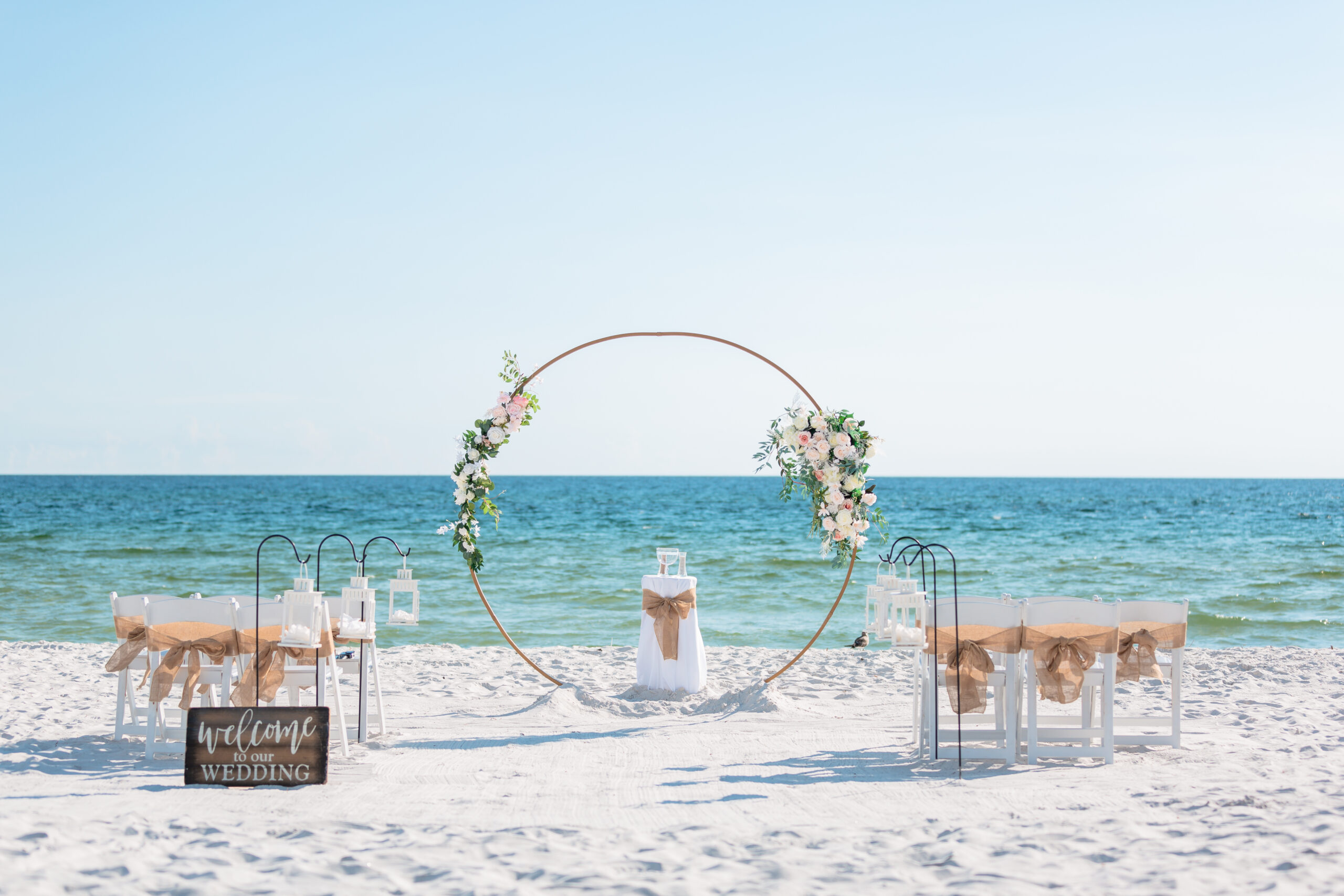 Panama City beach wedding location